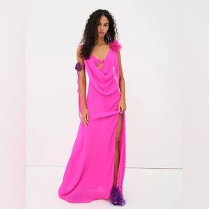 For Love & Lemons Davis Maxi Gown NWT